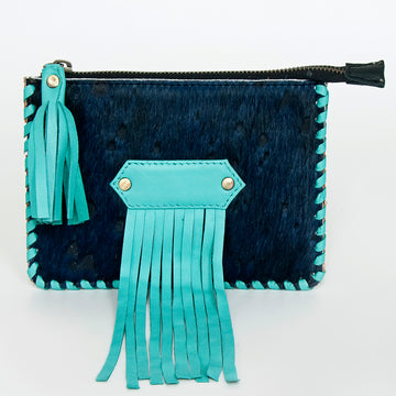 American Darling Coin Purse Hair On Genuine Leather Western Women Bag | Handbag Wallet Purses